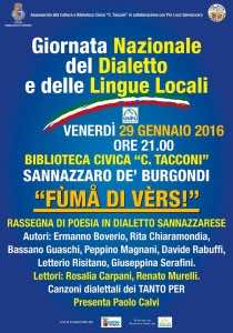 Sannazzaro Fuma di vers