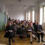 I soci riuniti in assemblea a palazzo Strada
