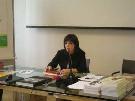 La scrittrice Laura Stanisci