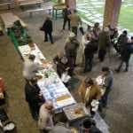 Farciò ad San Giusèp (frittelle di San Giuseppe) per tutti sotto il portico del Museo di arte e tradizione contadina di Olevano