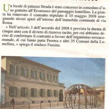 Rassegna stampa secondo semestre 2013