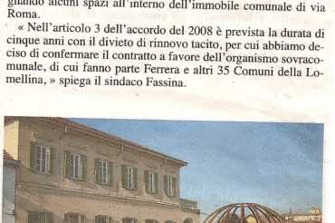 Rassegna stampa secondo semestre 2013