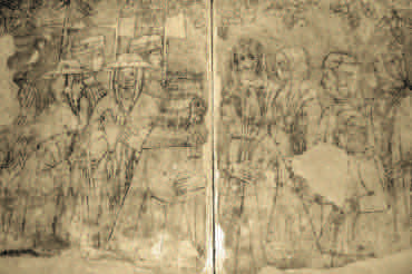 Cozzo, affresco del XV secolo
