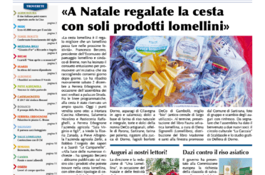 La cesta sul mensile “Una Lomellina”