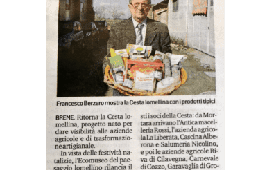 La “Cesta Lomellina” come regalo di Natale