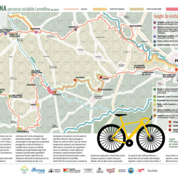 Cicloturismo in Lomellina, percorso di 195 chilometri